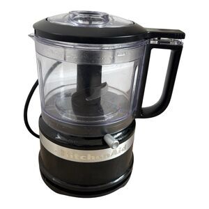 KitchenAid 3.5 Cup Food Chopper Black KFC3516 MiniProcessor Blender Pulse Tested